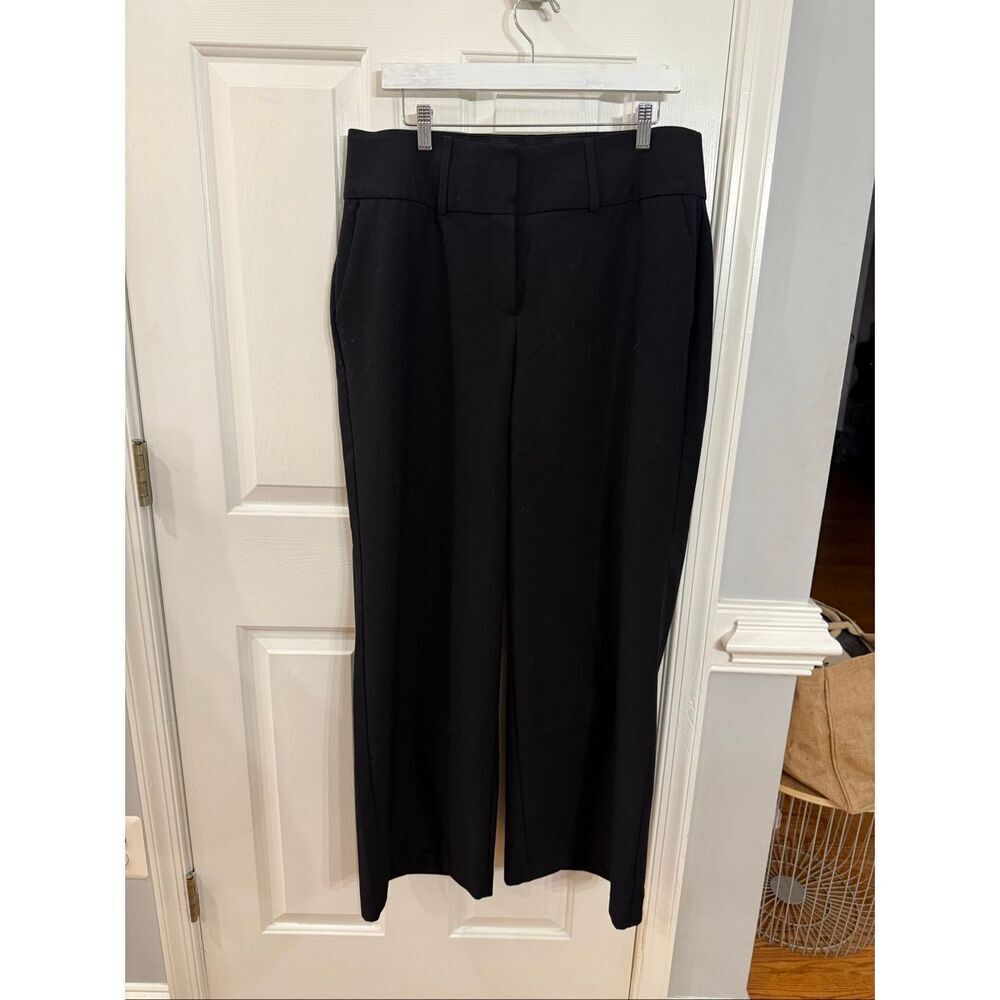 Lane Bryant Perfect Black Pants sz 14 EUC